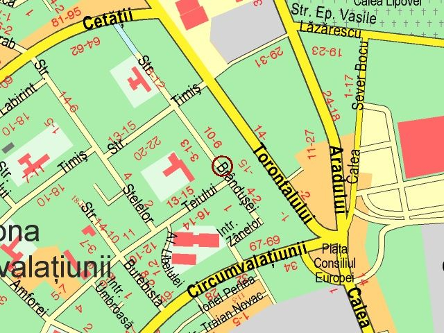 Etaj 2 in bloc anvelopat linga Mall