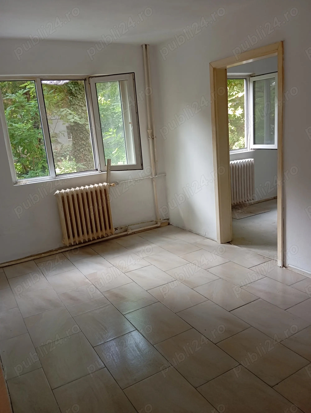 Apartament cu 2 camere la parter
