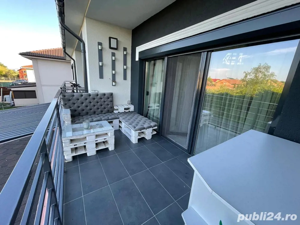 Mobilat și utilat cu loc de parcare în bloc nou