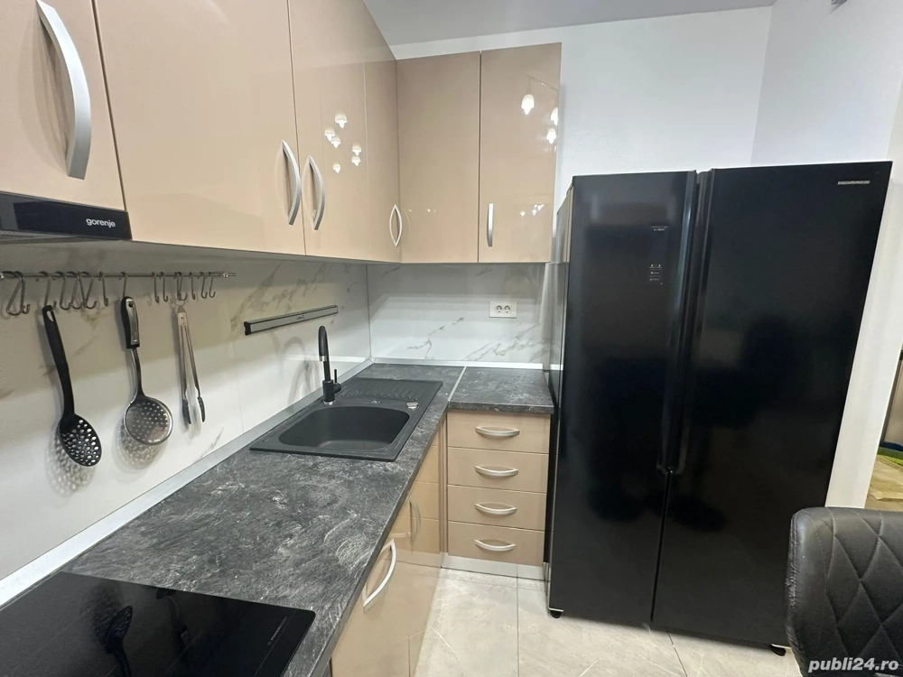 Mobilat si utilat la etaj 1 in bloc nou