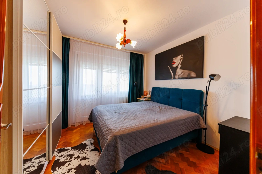 Apartamen cu 4 camere de 81 mp utili, etaj intermediar