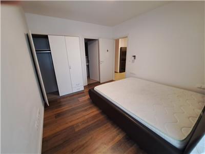 Mobilat si utilat cu 2 băi în bloc nou