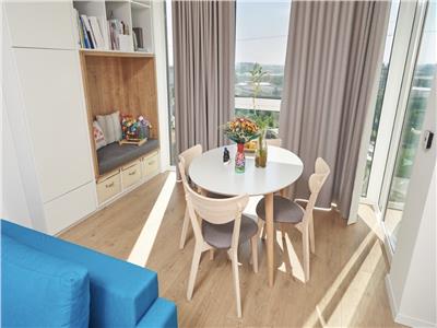 Mobilat si utilat in bloc nou cu loc de parcare inclus