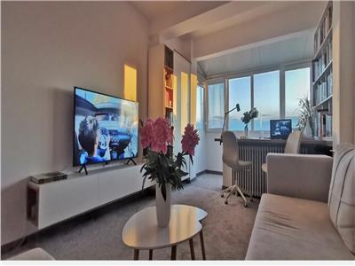 2 camere decomandat, mobilat