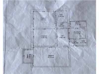 3 camere decomandat aproape de Mall